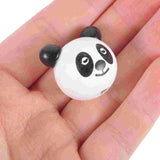 10 Pcs Colored Wooden Animal Head Beads DIY Craft Jewelry Making