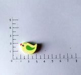 100pcs Children Cartoon Wooden Beads Mix Birds Accessory Parts