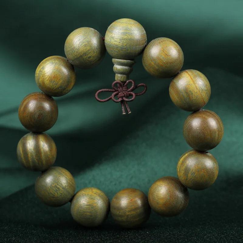 High Greensand Beads Bracelets 100% Natural Wood Men's Bracelets