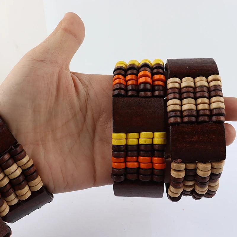 African Beaded Bracelets Bangles for Women