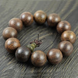 Vietnam Old Shen Sandalwood Bracelet Prayer Beads Bracelets Men Jewelry