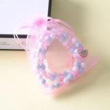 3pcs Cartoon Animal Beads Bracelet Children Toy Kids Jewelry Girl's Birthday