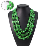 Bohemian Beads Necklace Multilayer Design