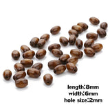 500pc Wooden Barrel Spacer Beads for DIY Jewelry Making