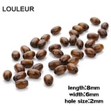 500pc Wooden Barrel Spacer Beads for DIY Jewelry Making