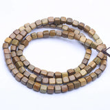 Square Shape Sandalwood DIY Bracelet Making Kit