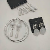 Bohemia Wood Beads Earrings for Women Hyperbole Beaded Earring Femme