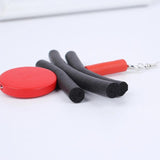 Gothic Wedding Earrings Red Wooden Bead Drop Earrings Vintage Glamour