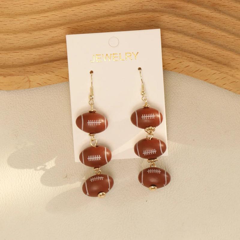 Funny Sports Ball Earrings for Women