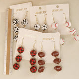 Funny Sports Ball Earrings for Women