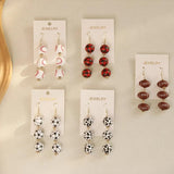 Funny Sports Ball Earrings for Women