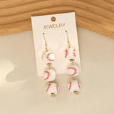 Funny Sports Ball Earrings for Women