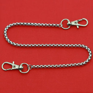 Metal Wallet Chain Leash Keychain Hip Hop Jewelry