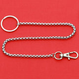 Metal Wallet Chain Leash Keychain Hip Hop Jewelry
