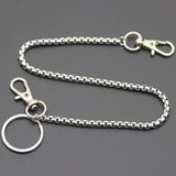 Metal Wallet Chain Leash Keychain Hip Hop Jewelry