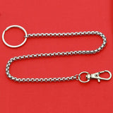 Metal Wallet Chain Leash Keychain Hip Hop Jewelry