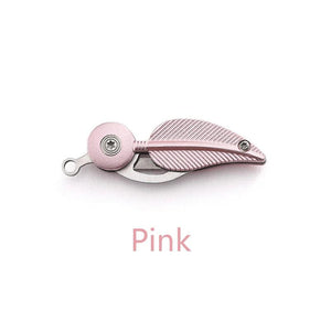 Mini Foldknife Keychain Outdoor Rescue Folding Feather Folding Portable Pocket