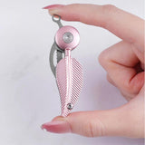 Mini Foldknife Keychain Outdoor Rescue Folding Feather Folding Portable Pocket