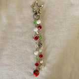 Rock Star's Girlfriend Keychain Cross Charm Gift