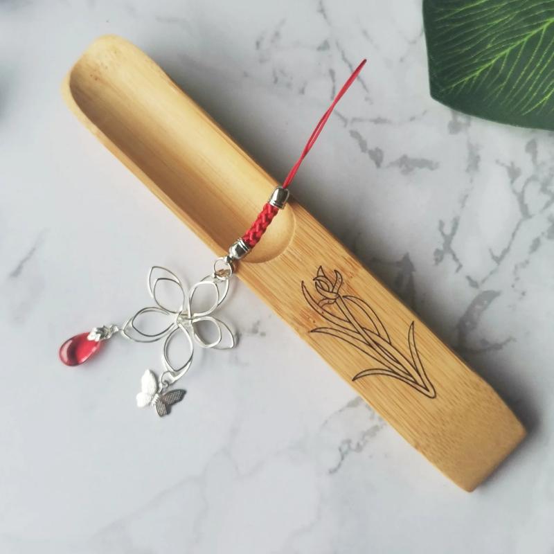 Hua Cheng Xie Lian Keyring Anime Butterfly Keychain Key Holder Porte Clef
