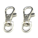 20Pcs Stainless Steel Swivel Lobster Clasps for Key Chain Bag Charm Making