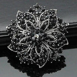 Vintage Crystals Flower Brooch Wedding Party Gift Pins