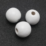 50pcs Round Wood Beads 14mm Wooden for Choice Jewelry Craft DIY