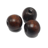 50pcs Round Wood Beads 14mm Wooden for Choice Jewelry Craft DIY