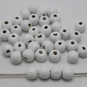 200 Wood Beads 10mm Jewelry Craft DIY