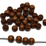 200 Wood Beads 10mm Jewelry Craft DIY