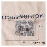 Crystal Tassel Chain Brooches Women's Pins for Jewelry