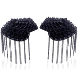 Punk Shoulder Epaulet Brooch Dress Decoration