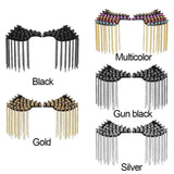 Punk Shoulder Epaulet Brooch Dress Decoration