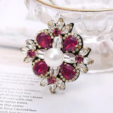 Dream Pearl Pin Brooch Rhinestone Women's Creative Accessory