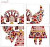 Hand-Painted Angel Girl Alloy Brooch
