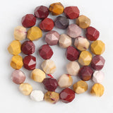 10mm Faceted Crystal Agates Stone Spacers Beads DIY Charms Bracelet