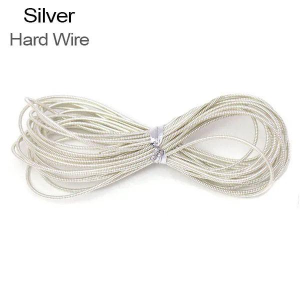 10g Hard Gimp French Bullion Wire for Jewelry Embroidery