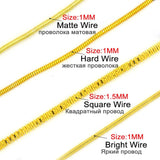 10g Hard Gimp French Bullion Wire for Jewelry Embroidery
