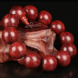 African Zambian Red Sandalwood Tibetan Buddhist Bracelet