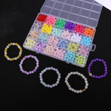 Girls' Glass Beads Bracelet Making Kit, DIY Jewelry Making Set