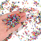 Glass Seed Beads Box Pure Rice Beads Kits DIY Jewelry Making