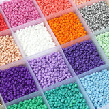Glass Seed Beads Box Pure Rice Beads Kits DIY Jewelry Making