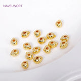 18K Plated Spacer Beads for Jewelry Making DIY Bracelet Necklace Findings