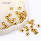 18K Plated Spacer Beads for Jewelry Making DIY Bracelet Necklace Findings