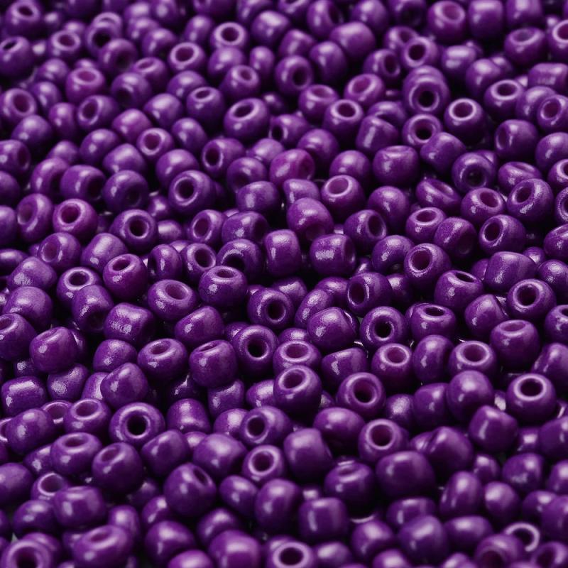3mm Crystal Mix Purple Czech Glass Seed Beads for DIY Jewelry Making