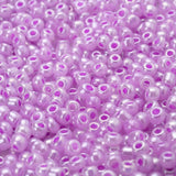 3mm Crystal Mix Purple Czech Glass Seed Beads for DIY Jewelry Making
