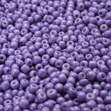 3mm Crystal Mix Purple Czech Glass Seed Beads for DIY Jewelry Making