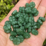 50pcs Czech Lampwork Crystal Four-leaf Clover Spacer Beads DIY Necklace Jewelry