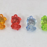 30 Acrylic CAT Charm Pendants 25X17mm Kids Craft