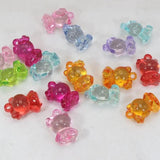 30 Acrylic CAT Charm Pendants 25X17mm Kids Craft